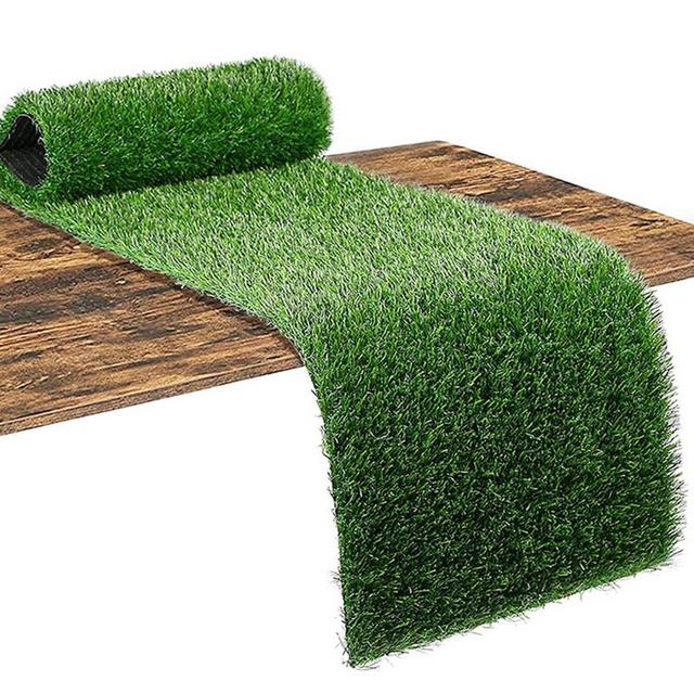 Faux Grass Table Runner Moss Table Runner Fake Grass Decoration